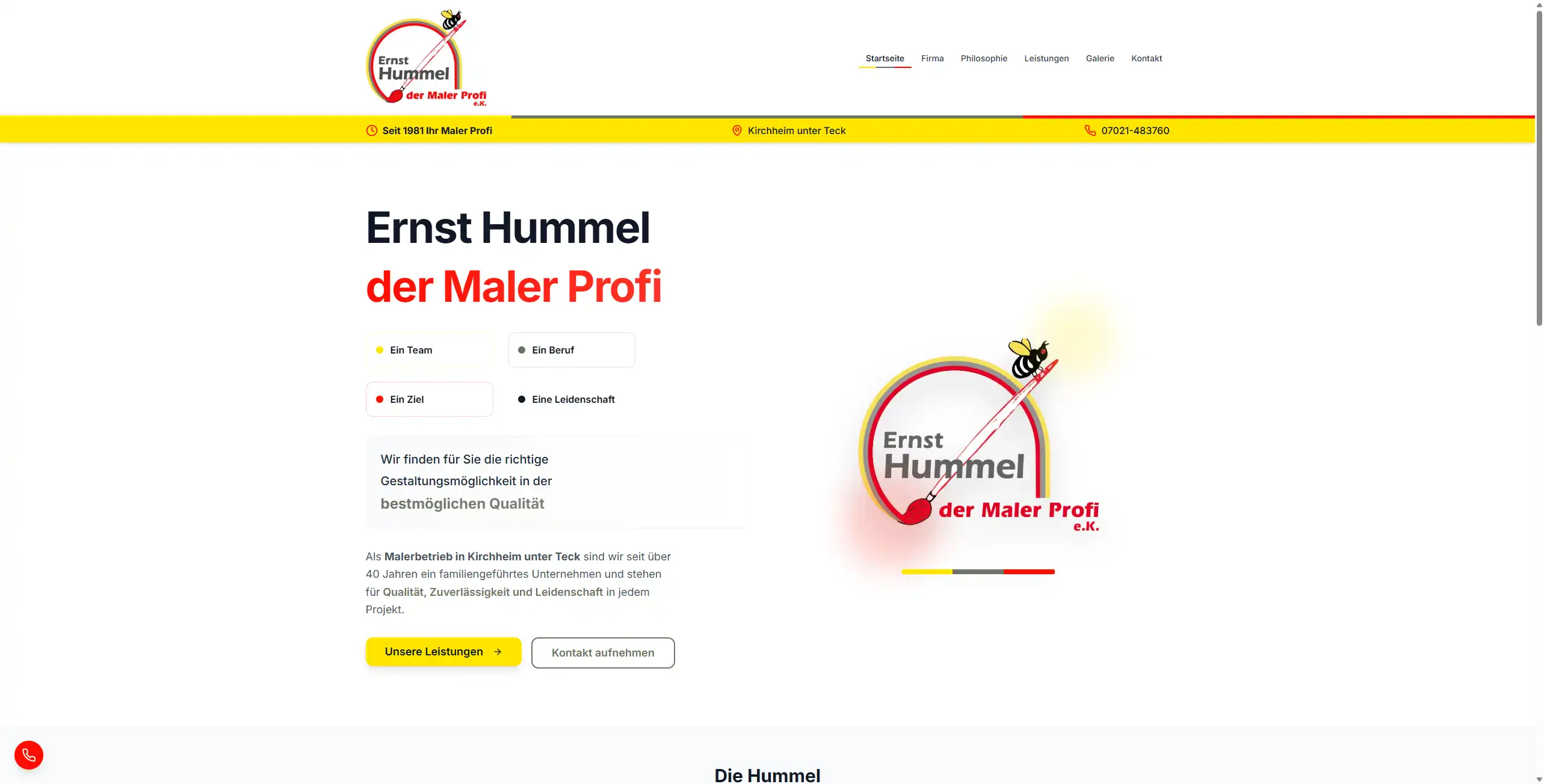 Maler Hummel