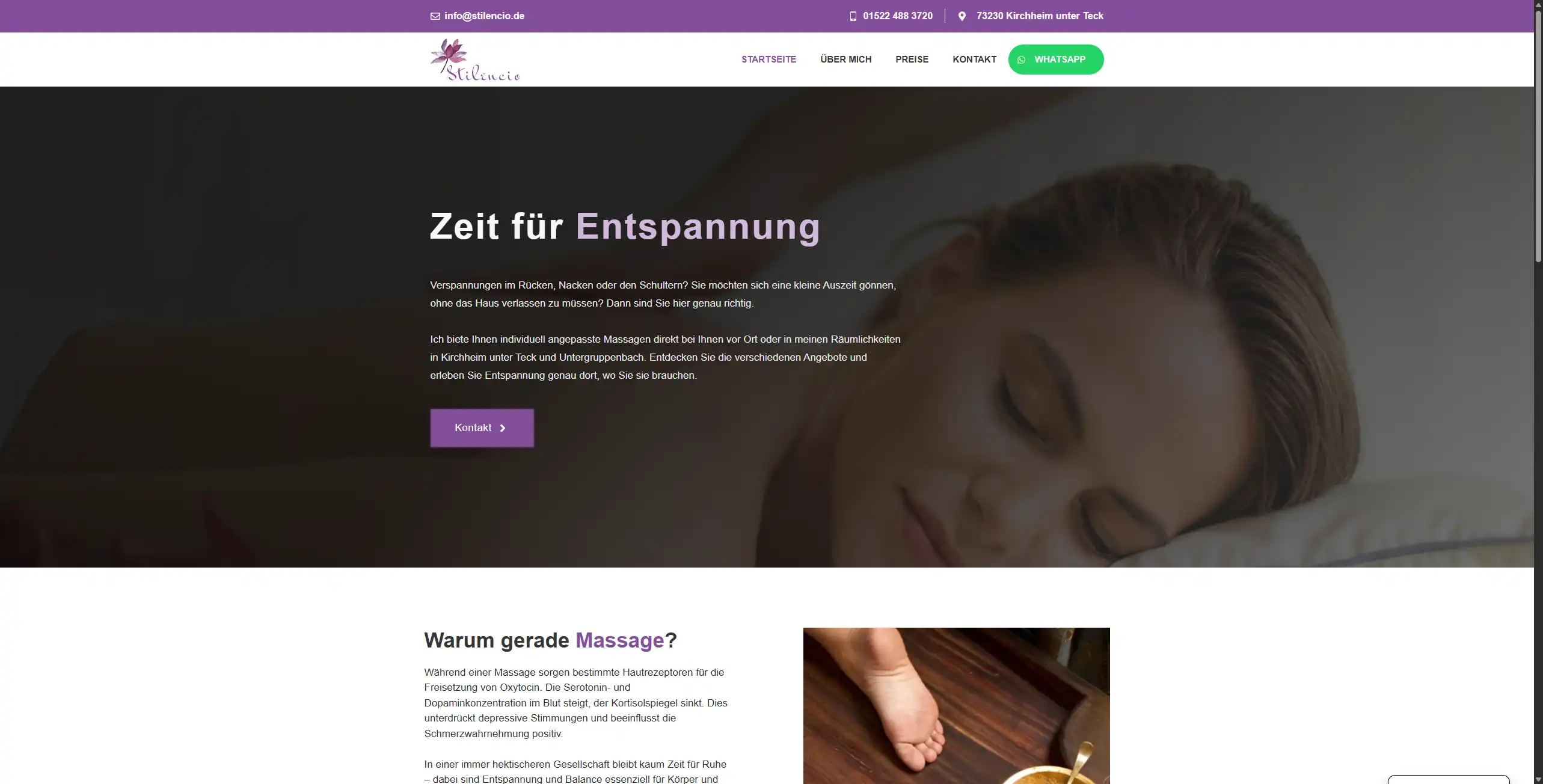 Stilencio Massage