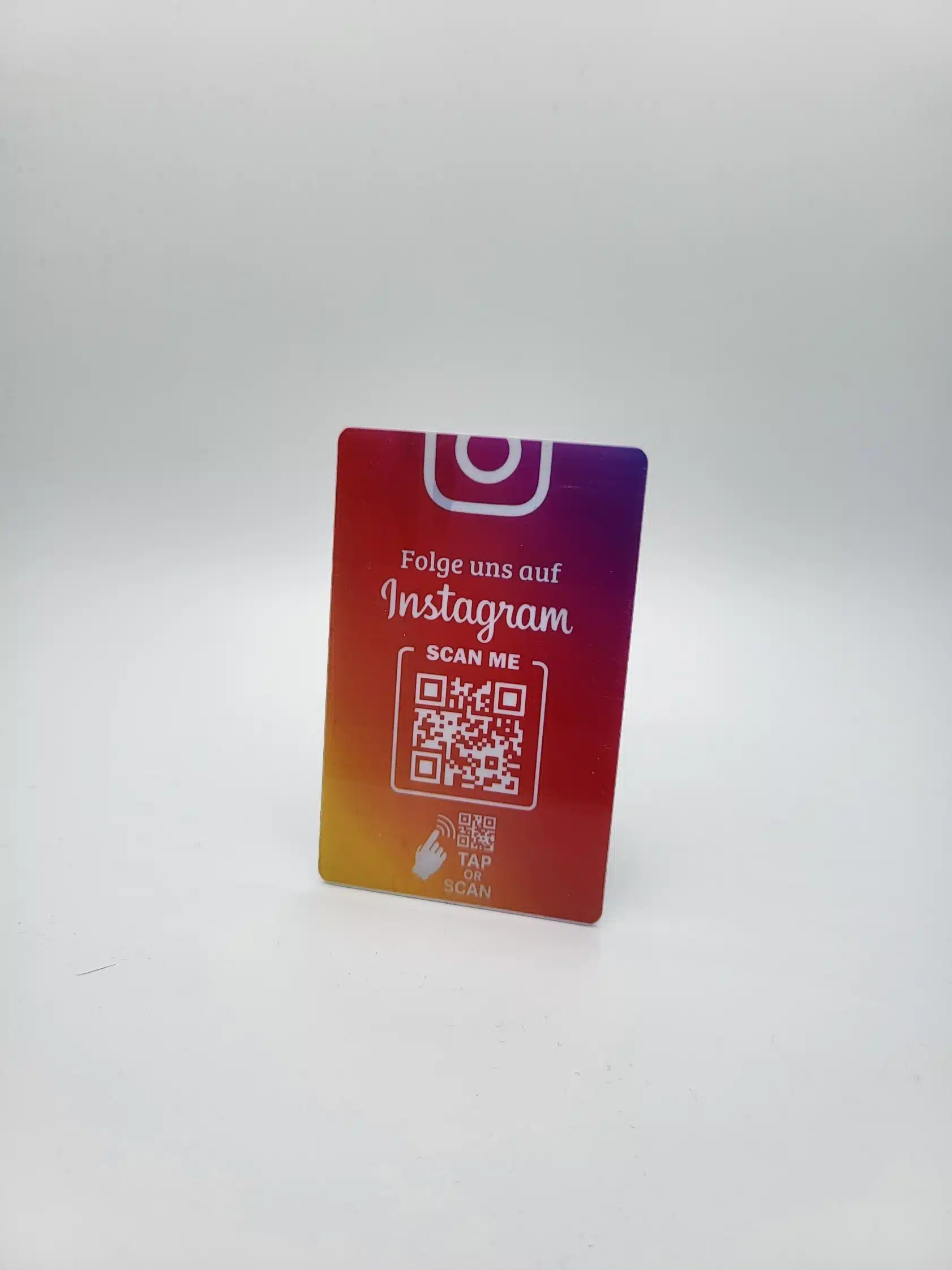 Instagram Visitenkarte - NFC & QR-Code für mehr Follower