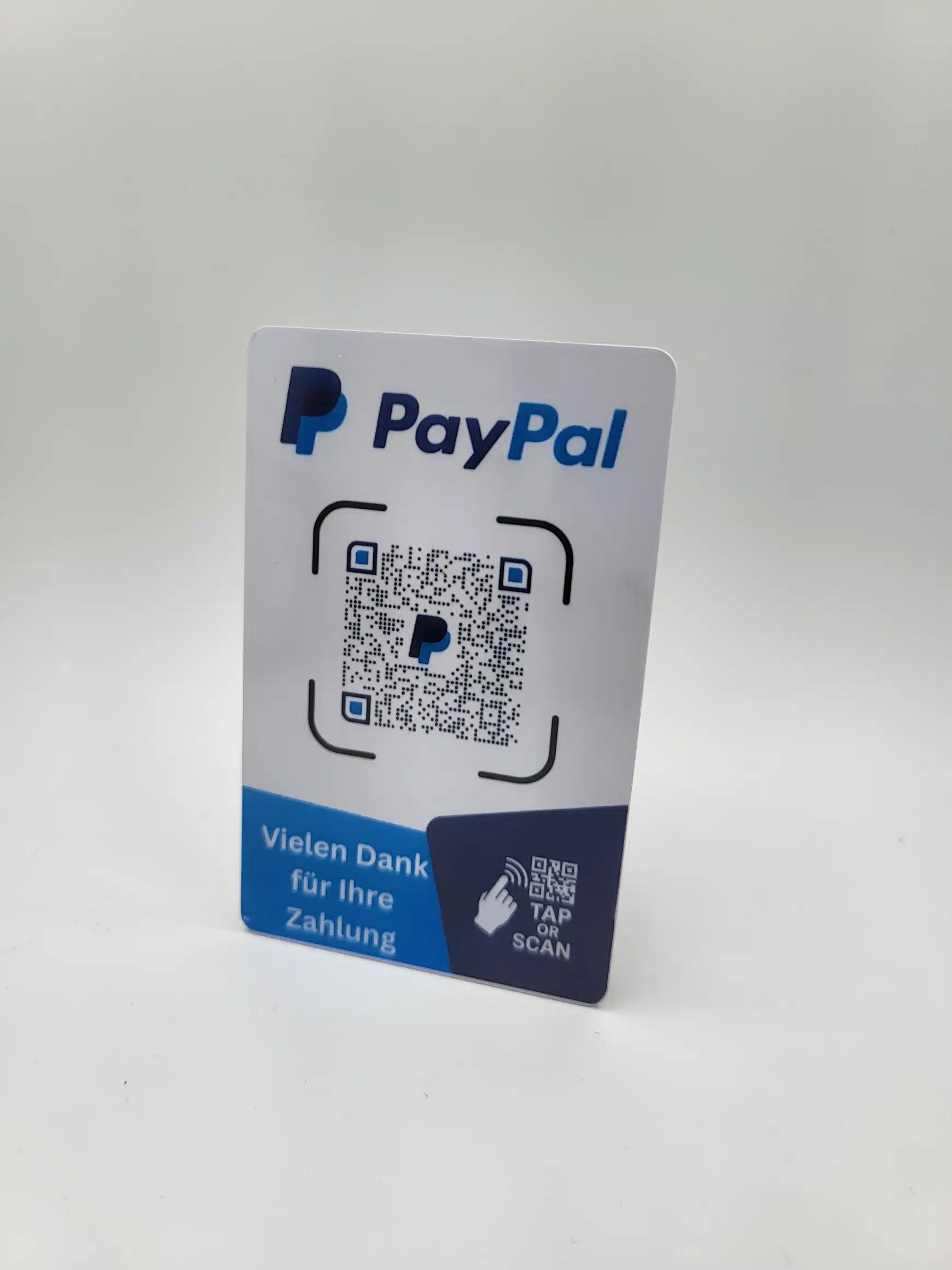 PayPal Visitenkarte - QR-Code für einfache Zahlungen